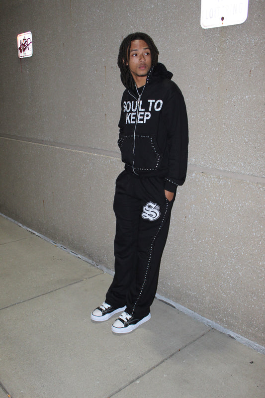 Black “VVS” Tracksuit