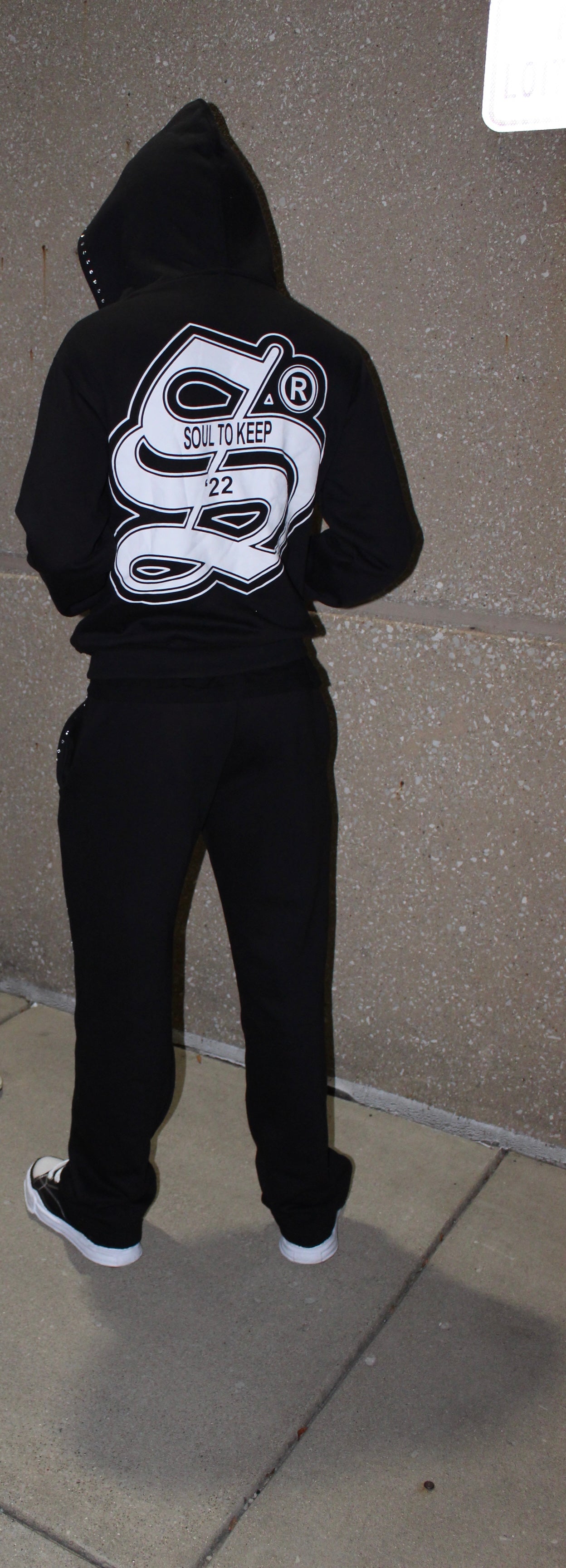 Black “VVS” Tracksuit