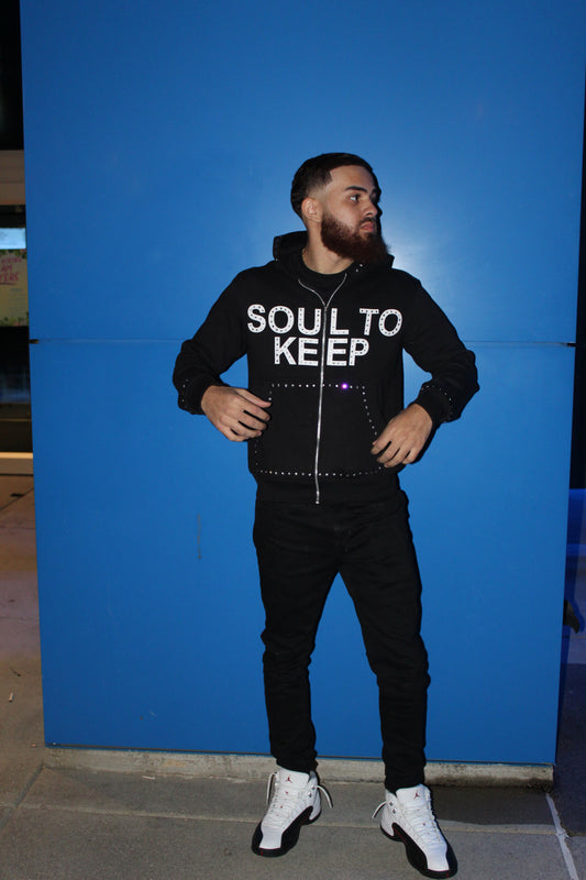 Black “VVS” Jacket