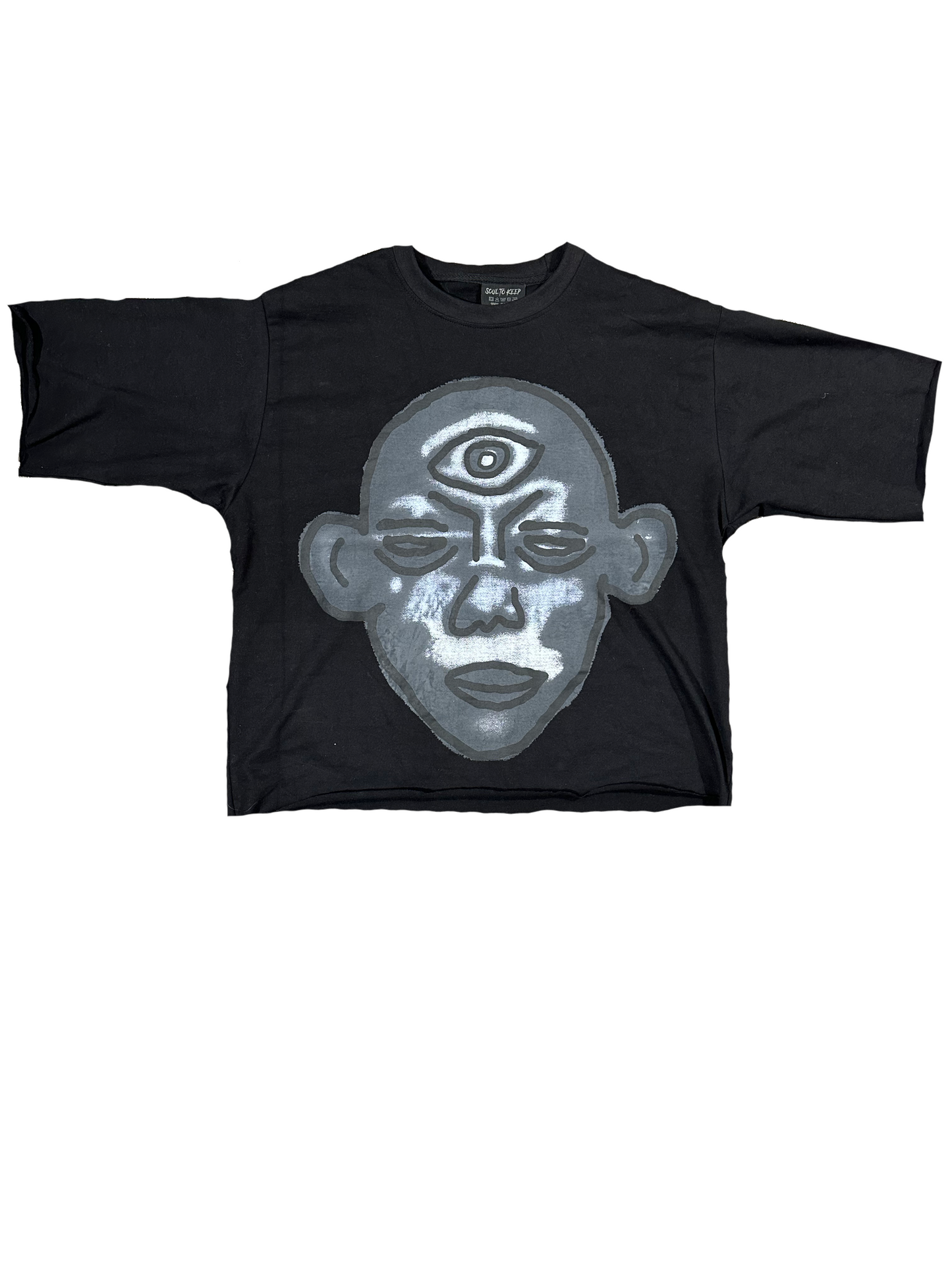 Black STK “Face” Tee